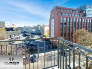 Ausblick Balkon