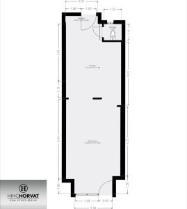 Sehr grobe Grundrissskizze
