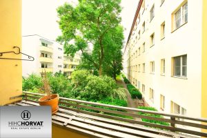 Ausblick Balkon
