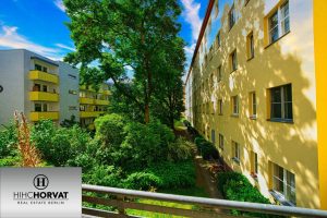 Ausblick Balkon