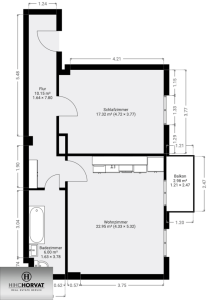 Sehr grober Grundrissplan