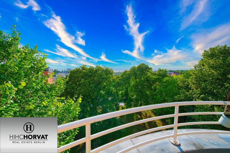 Ausblick Balkon