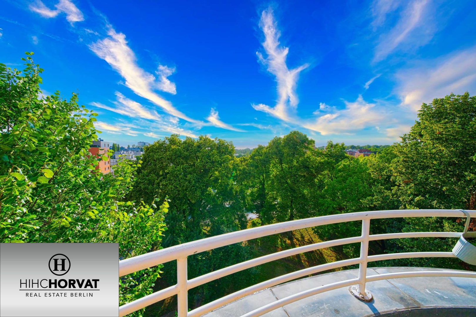 Ausblick Balkon