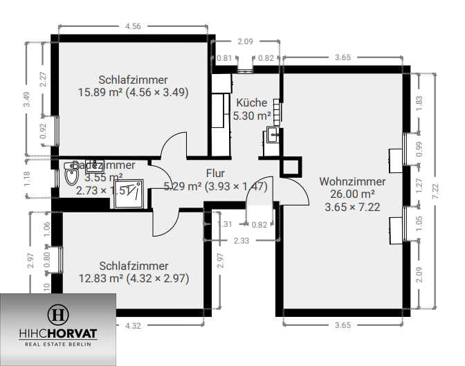 Grober Grundriss DG/2.OG