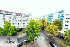 Ausblick Balkon