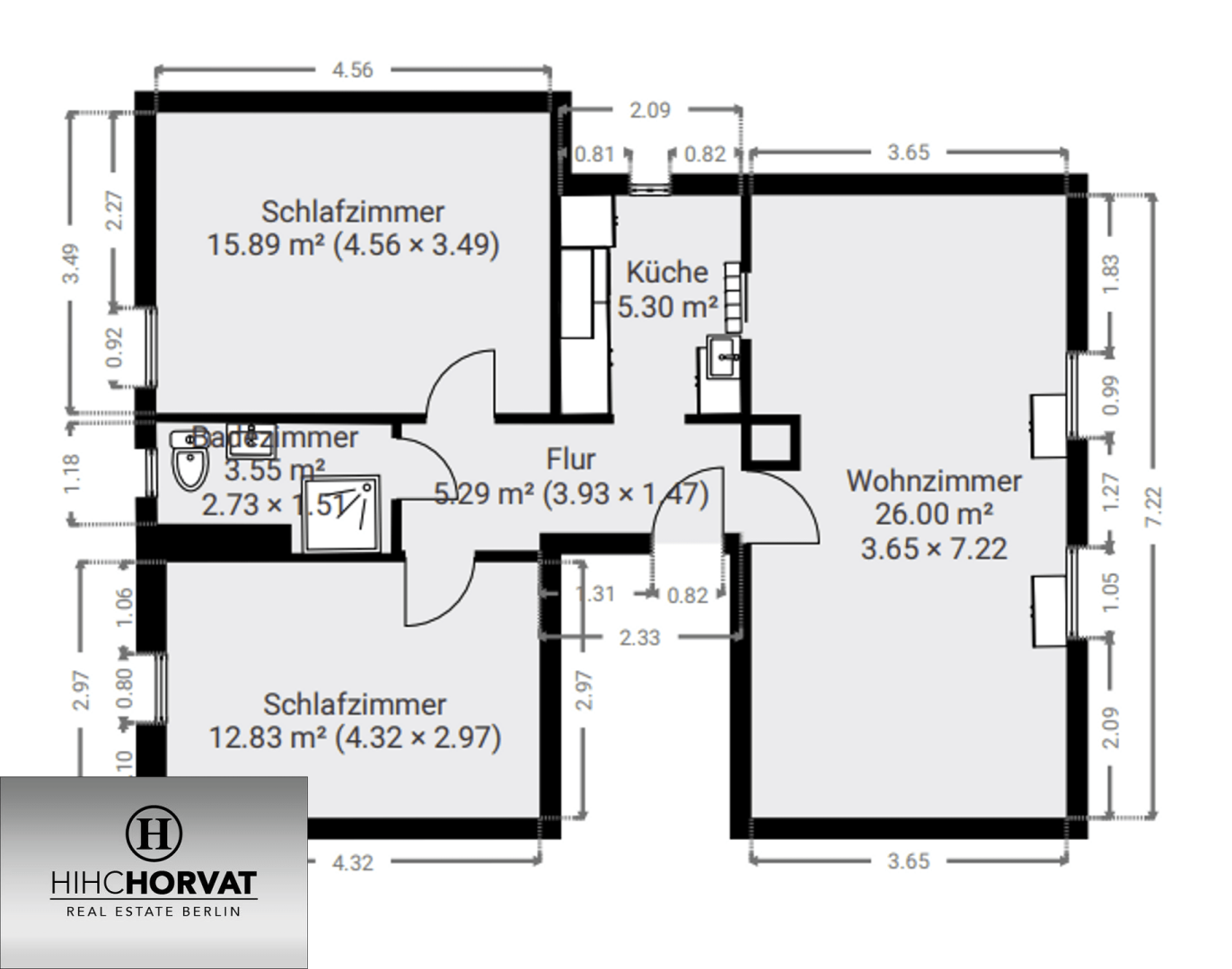 Grober Grundriss DG/2.OG