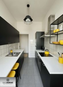 Küchenbeispiel nach Sanierung (Fotomontage)