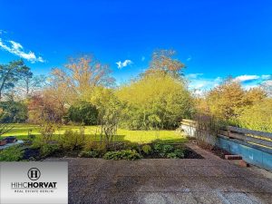 Ausblick Terrasse ohne Gartennutzung