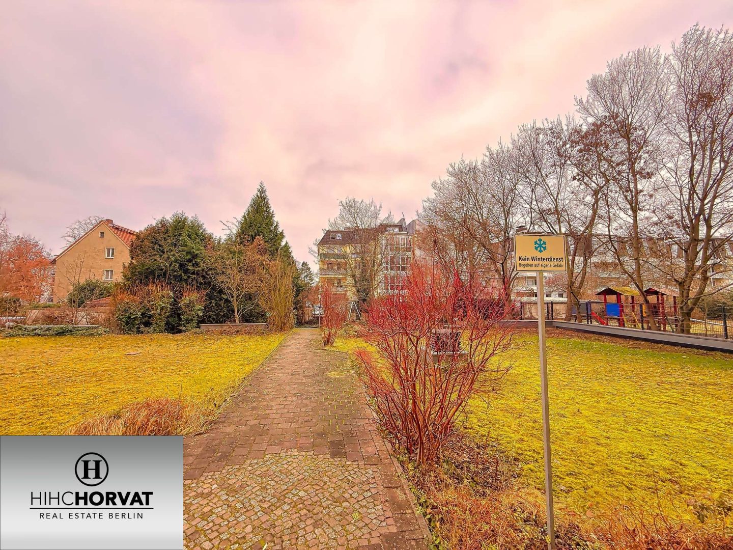 Idyllischer Innenhof