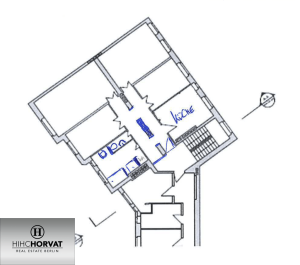 Grobe Grundrissskizze