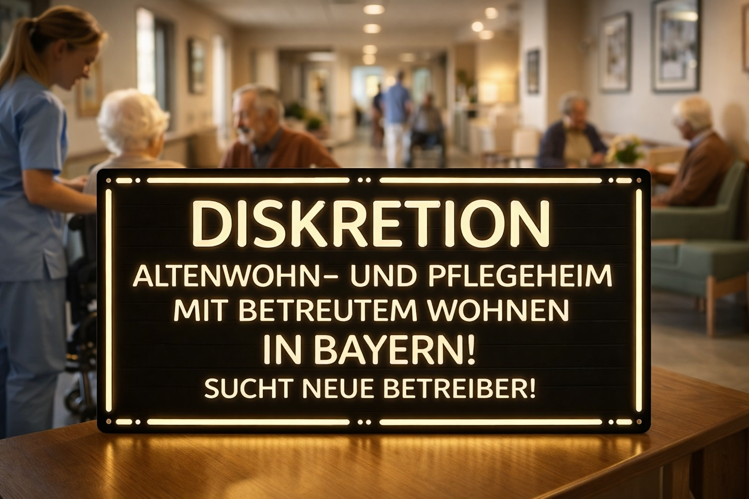Diskretion Pflege Bayern