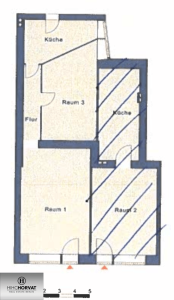 Sehr grober Grundriss
