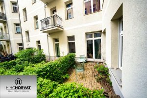 Eigene Gartenterrasse
